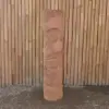 Artikelbild 2 des Artikels “Tiki-Statue im polynesischen Stil. Aus Kokosnusspalme 100cm. Ø ca. 18-28cm. Modell 2 - offener Mund “